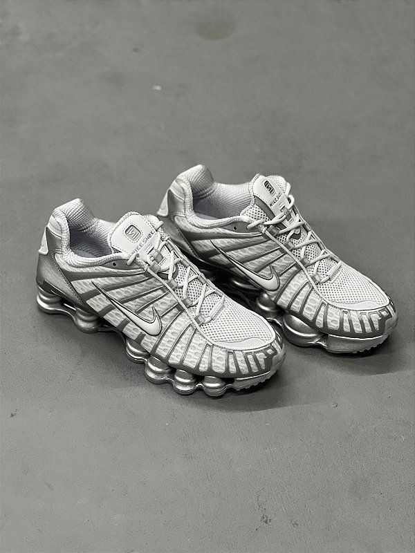 Tênis Nike Shox TL 12 Molas ( Cinza ) - Loja Vei do tenis- os melhores