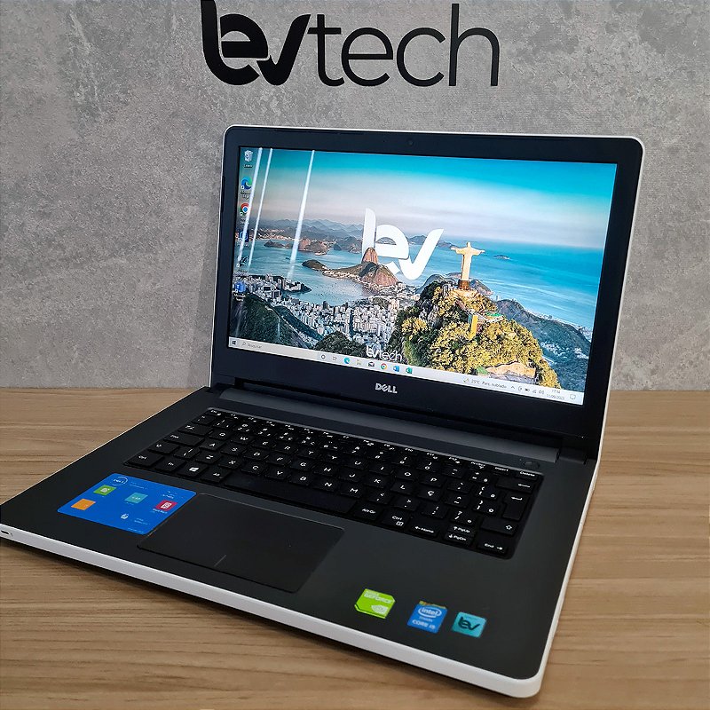 【Dell】sin5445321102monojp　Inspiron 14新品！ Notebook 14pol - Dell Inspiron - I14-5447-A40 - Preto - Waz