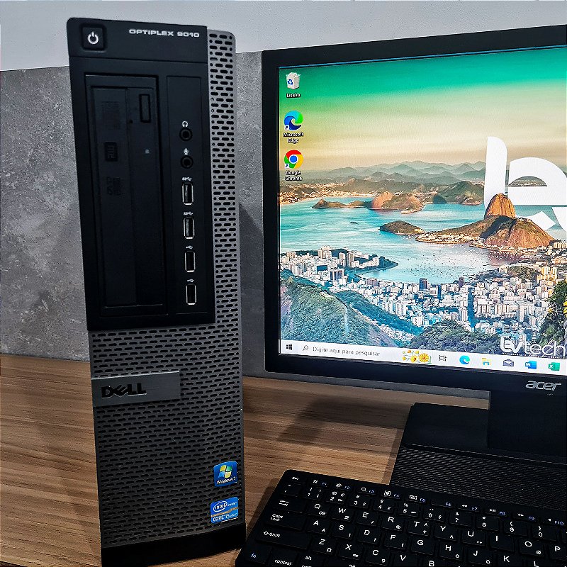 Computador Dell Optiplex 9010 i5-3470 3.20Ghz, 8Gb, SSD 240Gb