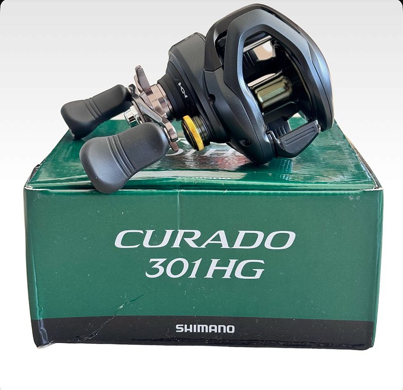 carretilha shimano curado 301 e Carretilha Shimano Curado 300/301 HG 6.6