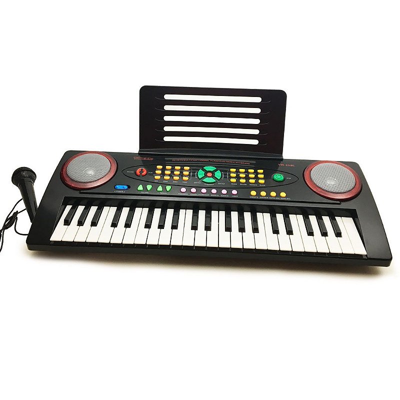 Mini Teclado Infantil Turbinho - 44 Teclas - TURBO MUSIC