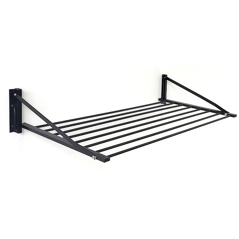 Varal De Parede Retratil Articulado 8 Varetas Aluminio - Home Plus
