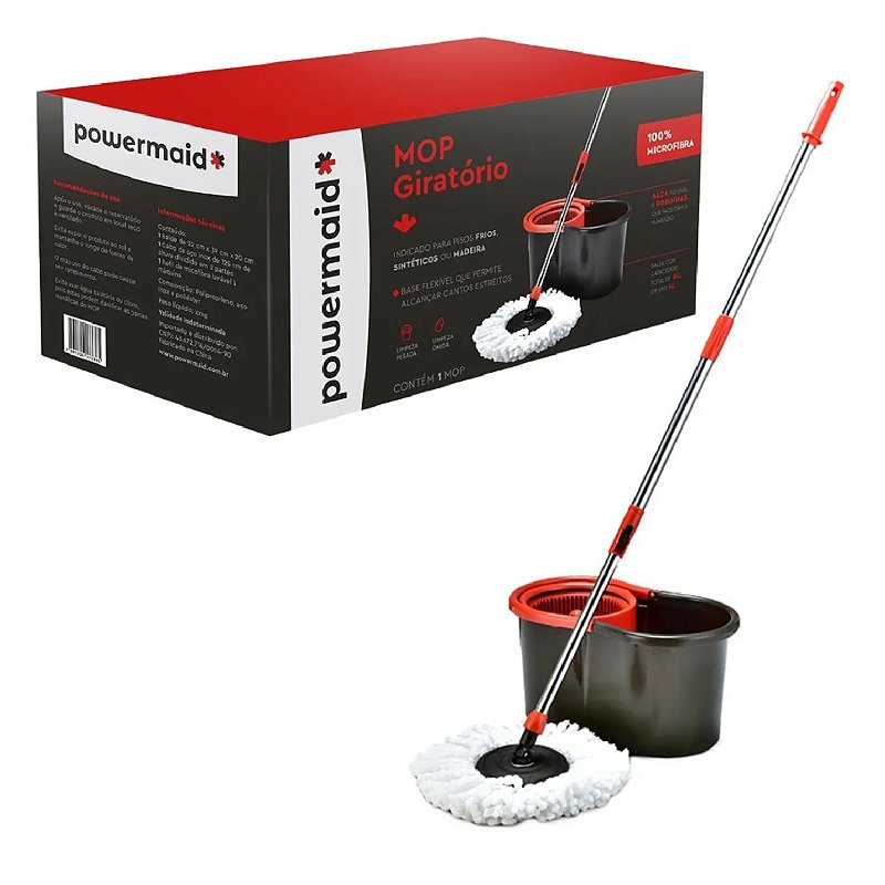 Mop Giratorio Tam Unico - POWERMAID - VARAIS DE ROUPAS