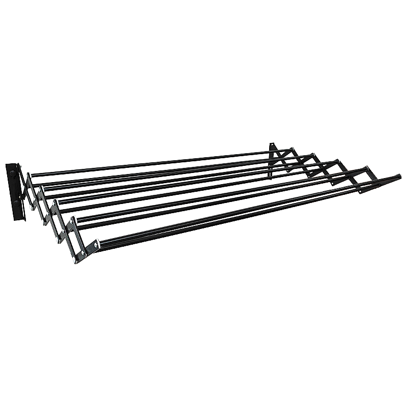 Varal Sanfonado Mega Forte 120 cm Retrátil em Alumínio - Bitenfer Varais