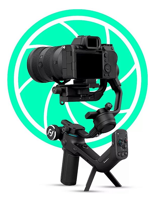 Estabilizador Feiyutech Scorp-c Gimbal Para Câmera Preto Estabilizador Feiyutech Scorp-c Gimbal Para Câmera Preto