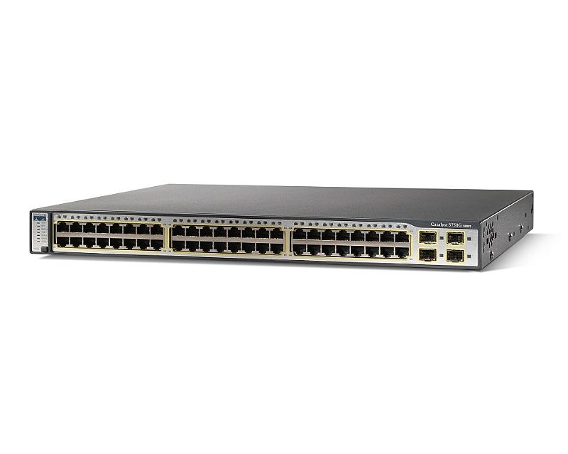 Cisco Catalyst WS-C3750G-48TS-S - Switch Catalyst 3750 48 10/100/1000T ...