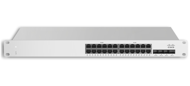Switch Meraki MS225-24P-HW - Meraki MS225-24P L2 Stck Cld-Mngd 24x