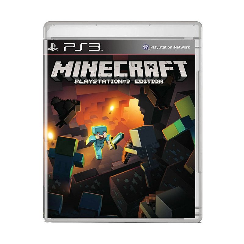 Jogo Minecraft - Ps3 Mídia Física Usado