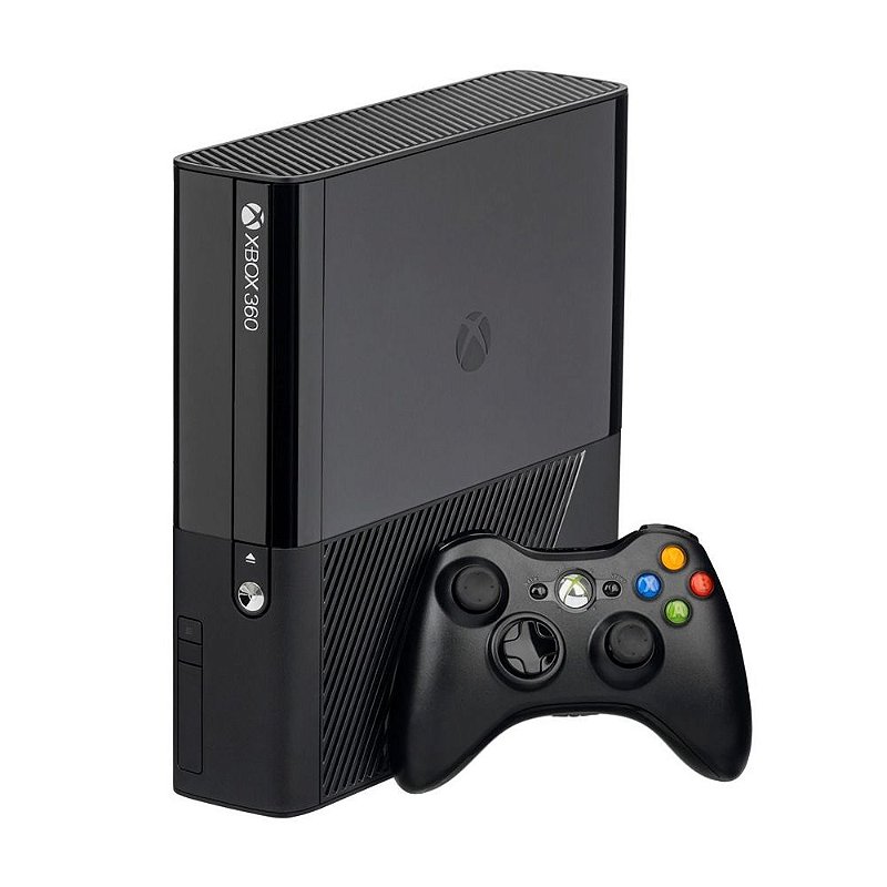 Console Xbox 360 Slim-E 4GB - Desbloqueado - Semi Novo, Game Center World