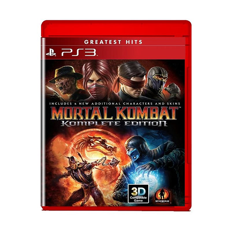 Jogo Mortal Kombat PS3 Loja Sport Games