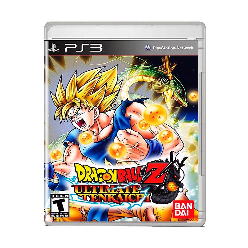 Jogo Dragon Ball Z Ultimate Tenkaichi PS3 Loja Sport Games
