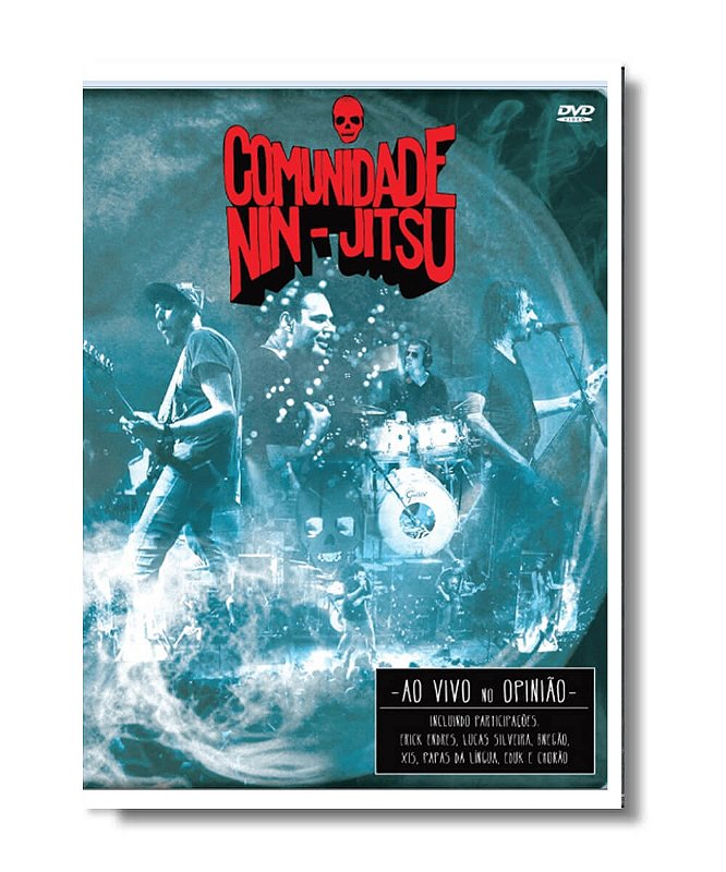 DVD Comunidade Nin-Jitsu - Ao Vivo no Opinião - Compre Aqui