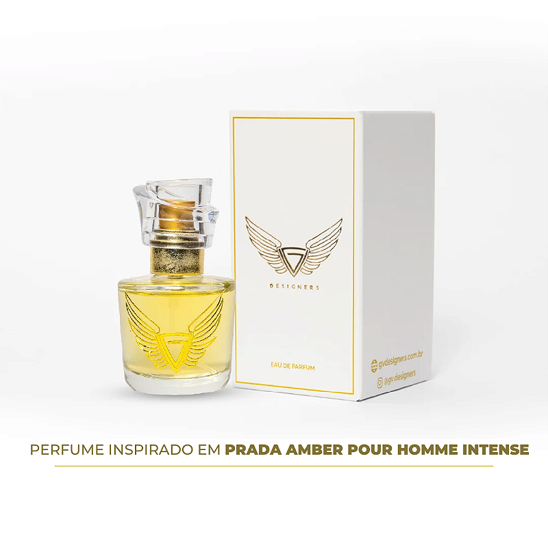 AMBER INTENSE - Perfume Inspirado em Prada Amber Pour Homme Intense  - Masculino
