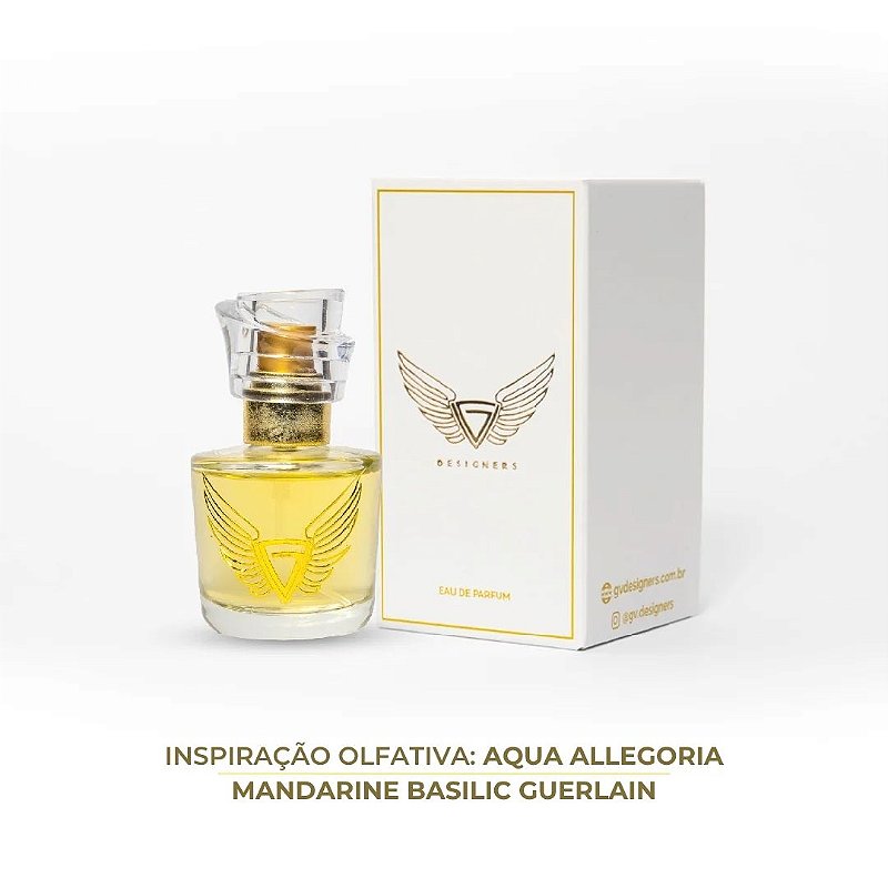 Basilic - Perfume inspirado em Aqua Allegoria Mandarine Basilic Guerlain - Compartilhável