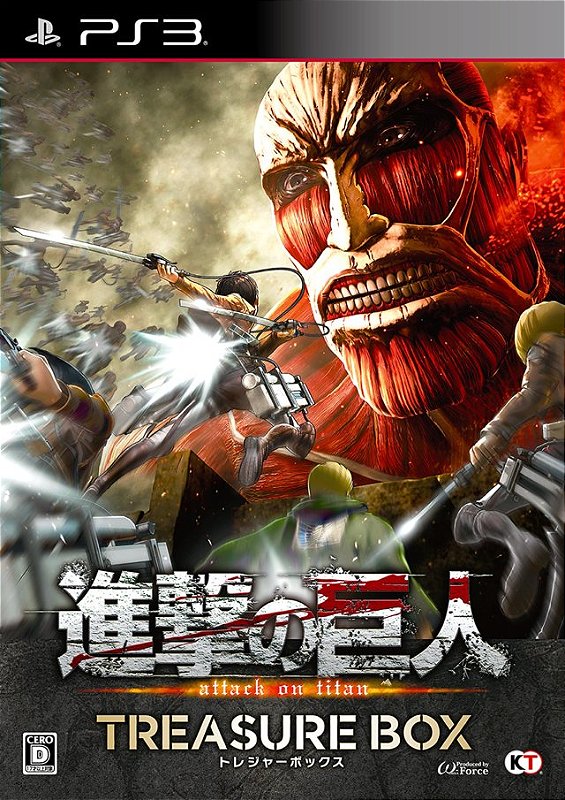 Attack on Titan PS3 - Donattelo Games - Gift Card PSN, Jogo de PS3