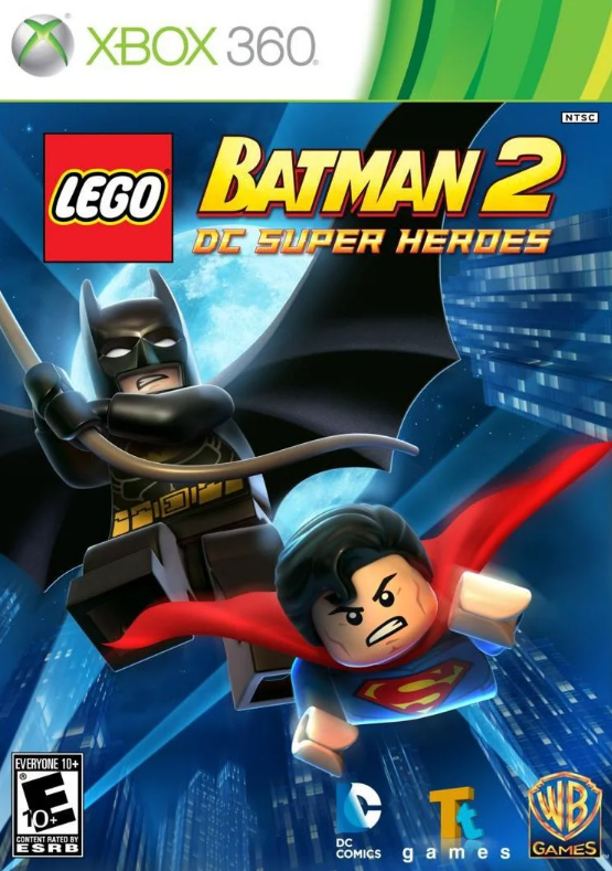 LEGO Batman 2 (Todos os personagens desbloqueados) xbox 360 