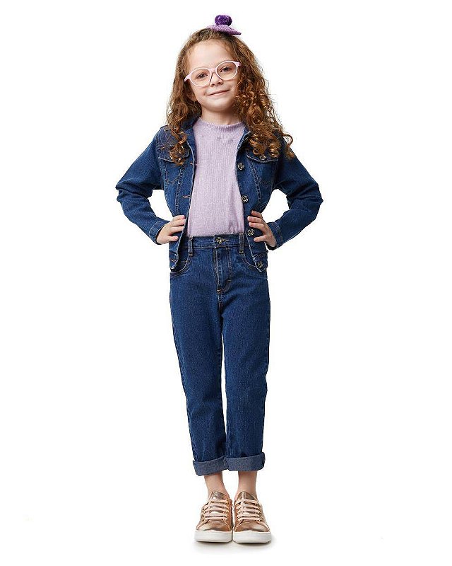 Skinny Jeans Azul Original Kids