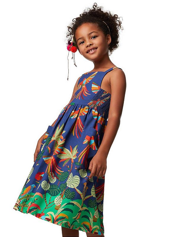 Vestido Alças Revoada Kids