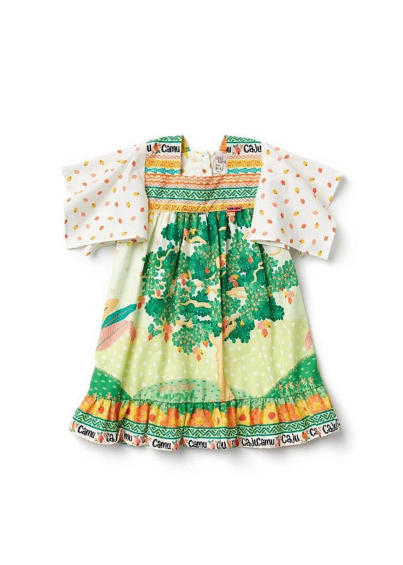Vestido Bebê Cajueiro