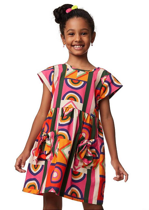 Vestido Geométrico Kids
