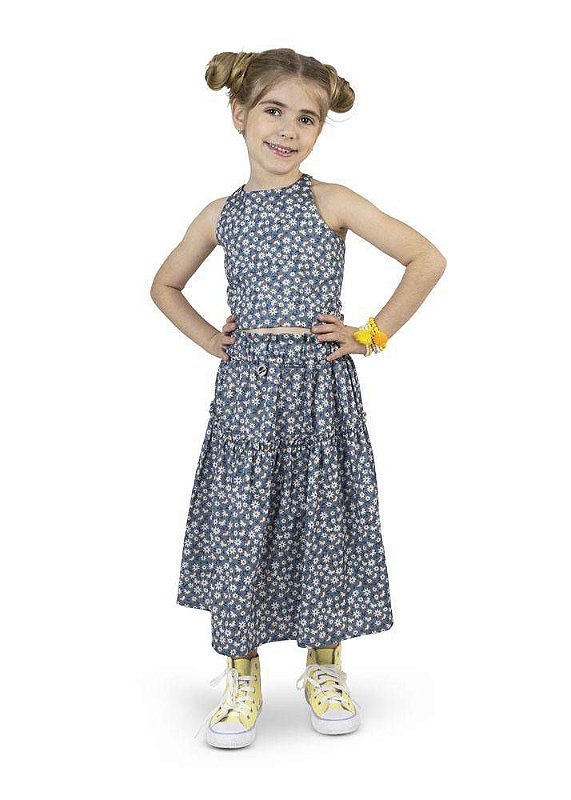 Conjunto Margaridas Kids