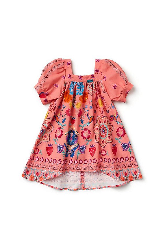 Vestido Bebê Mandalas