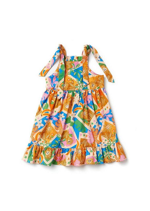 Vestido Bebê Cartão Postal