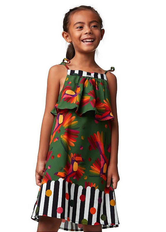 Vestido Curto Mini Tucanos Teen