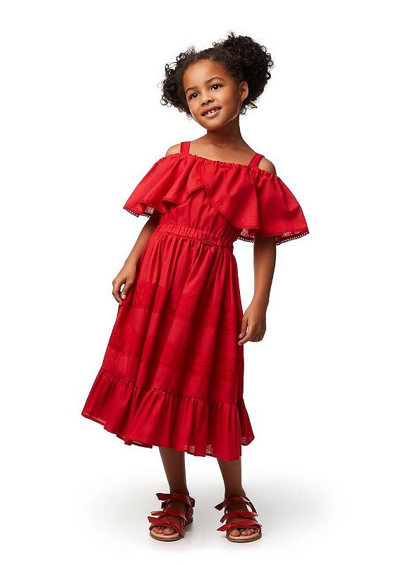 Vestido Morango Teen