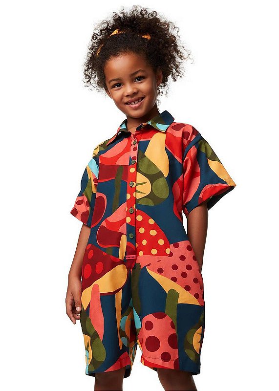 Macaquinho Cogumelos Kids