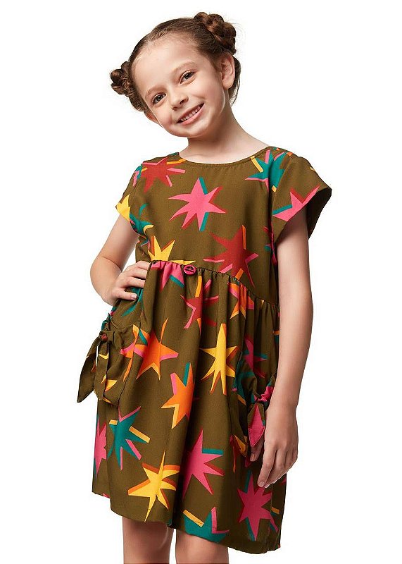 Vestido Estrela Teen