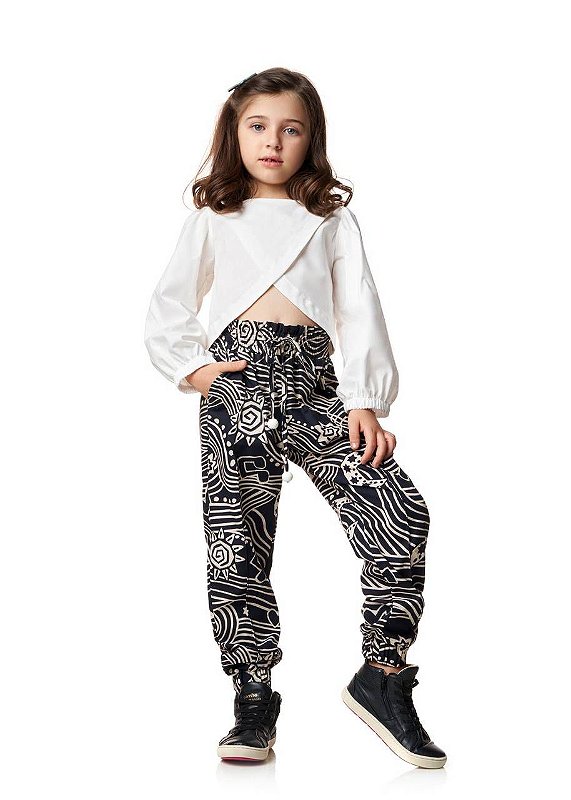 Conjunto Calça E Top Luar Do Sertão Teen