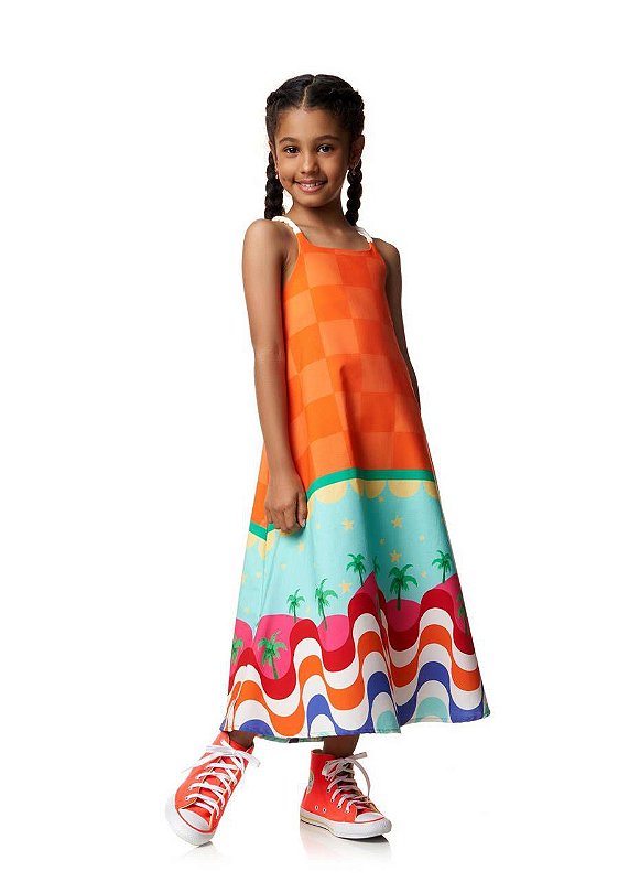 Vestido Longo Copacabana Kids