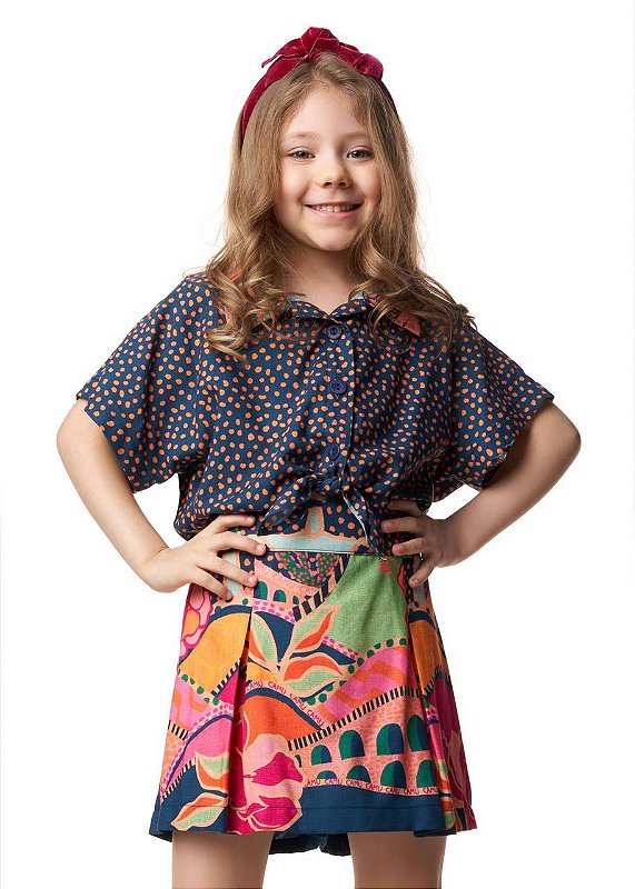 Conjunto Estampa Rio Teen