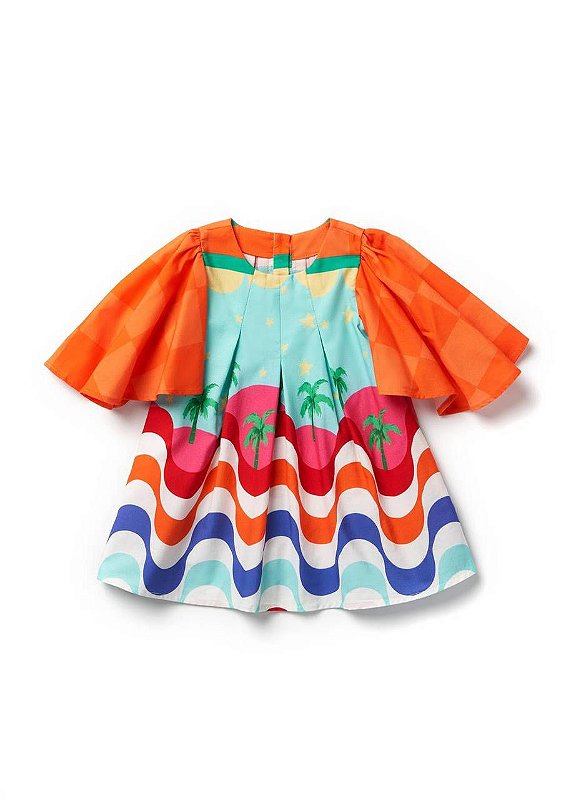 Vestido Midi Bebê Copacabana