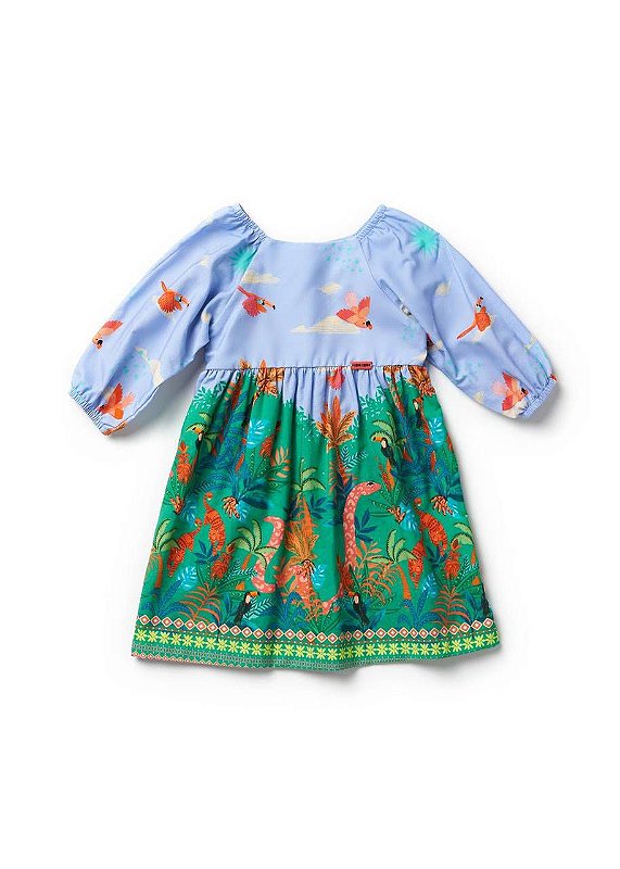 Vestido Midi Bebê Selva