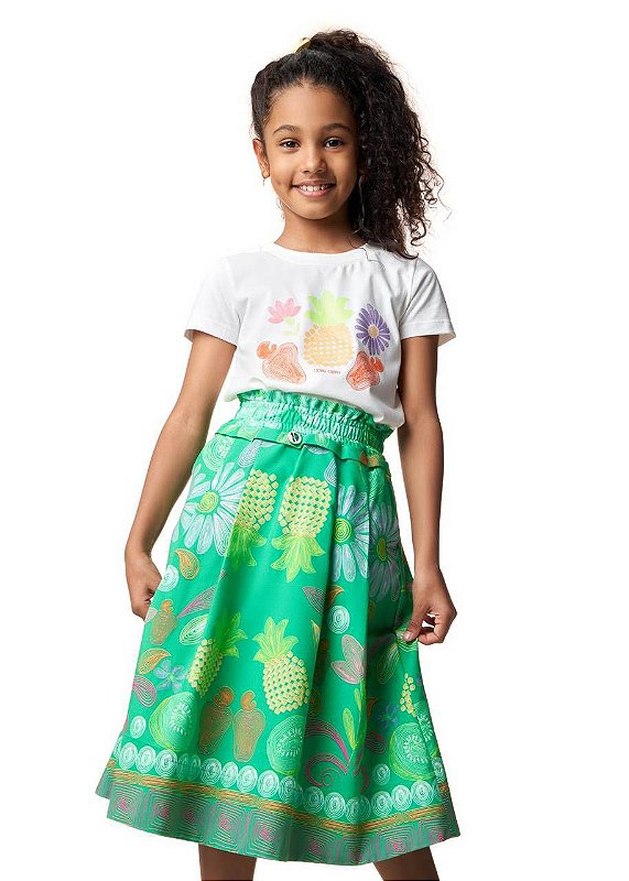 Camiseta Salada De Frutas Kids