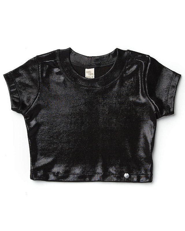 Top Cropped Star Glow Teen