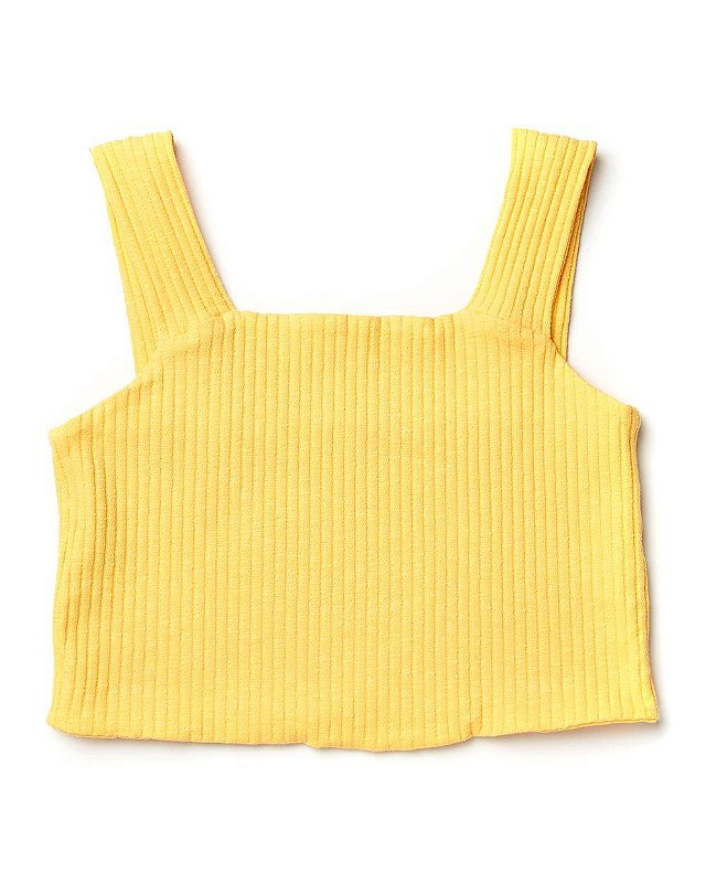 Top Alças Pipoca Kids