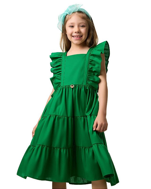 Vestido Midi 3 Marias Verde
