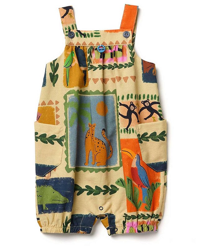 Macacão Bebê Bichos