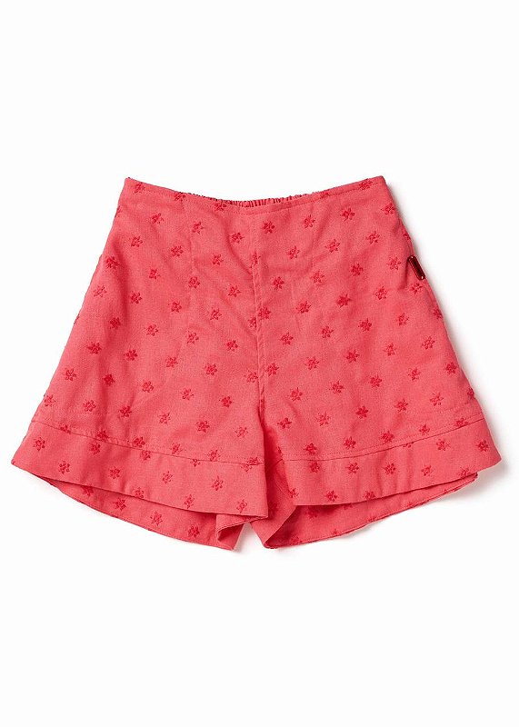Shorts Bordado Kids