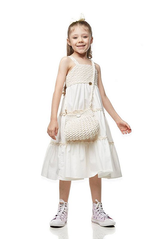 Vestido Midi Areia Da Praia