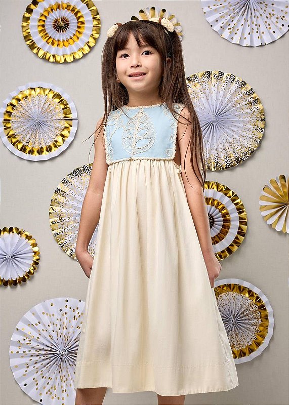 Vestido Celebrações Bicolor