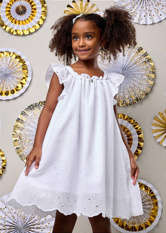 Vestido Feliz Ano Novo Kids