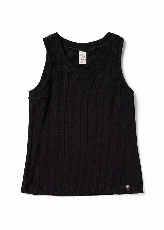 Regata Canelada Malha Tricô Kids