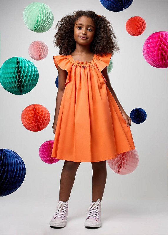 Vestido Tangerina Kids