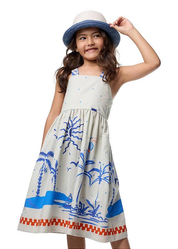Vestido Midi Búzios Teen
