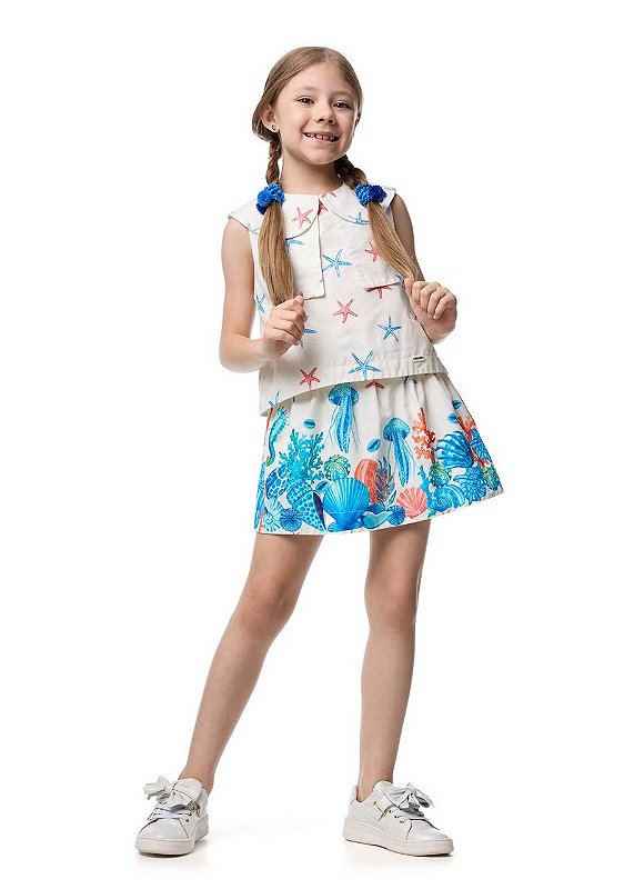 Conjunto Fundo Do Mar