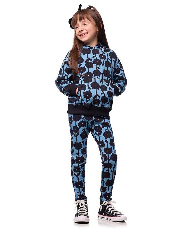 Blusão Moletom Pé De Gato Teen